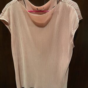 Ribbed Dusty Pink blouse